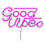 Neon LED Good Vibes Light