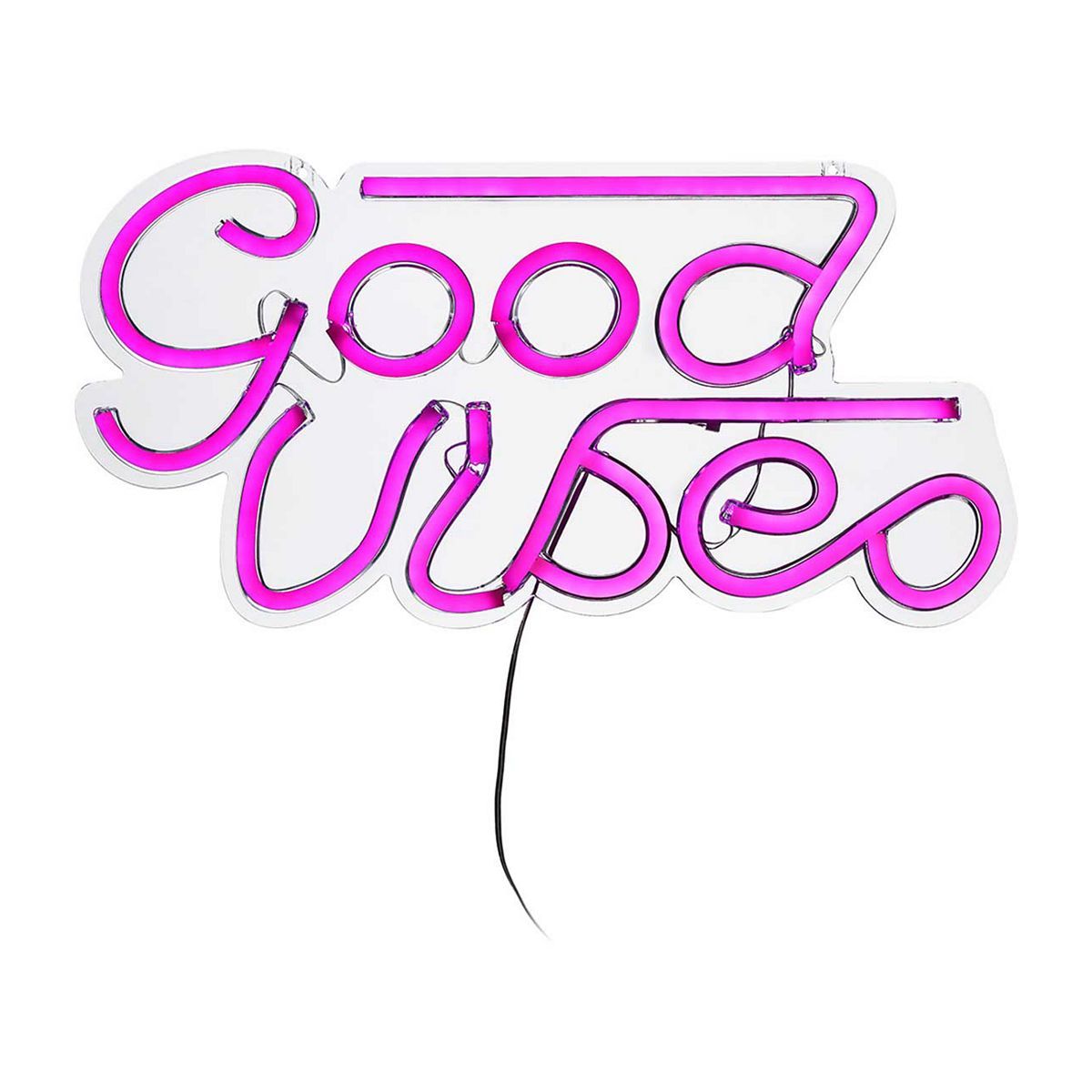 Neon LED Good Vibes Light