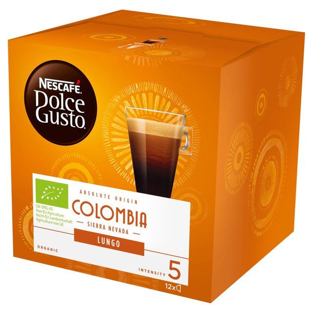 Nescafe Dolce Gusto Colombia Sierra Nevada Lungo Coffee Pods 12 per pack