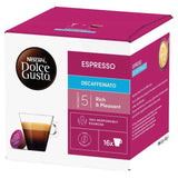 Nescafe Dolce Gusto Espresso Decaf Blue 16 per pack