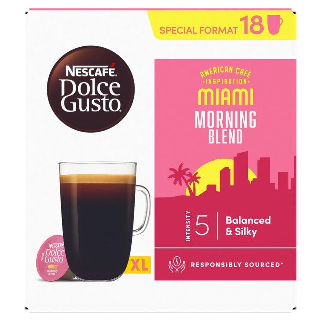 Nescafe Dolce Gusto Grande Miami 18 Coffee Pods 18 x 7g