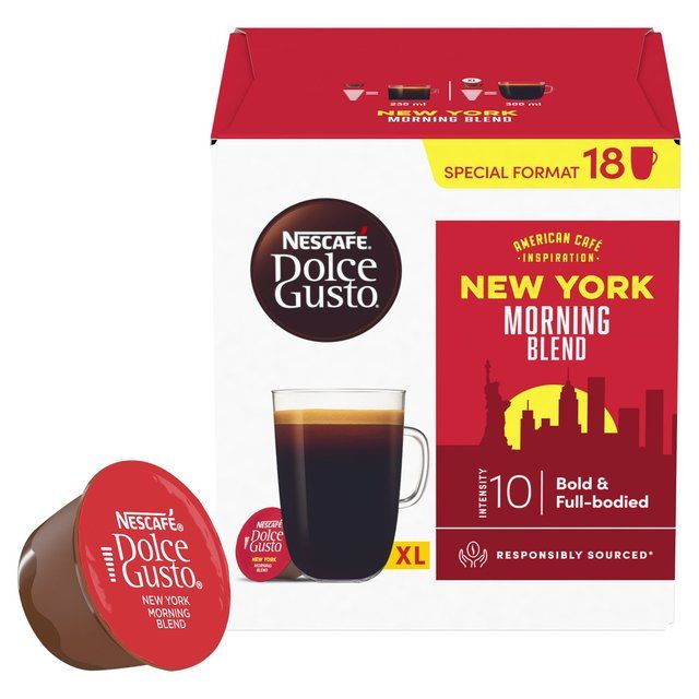 Nescafe Dolce Gusto Grande New York 18 Coffee Pods 149g