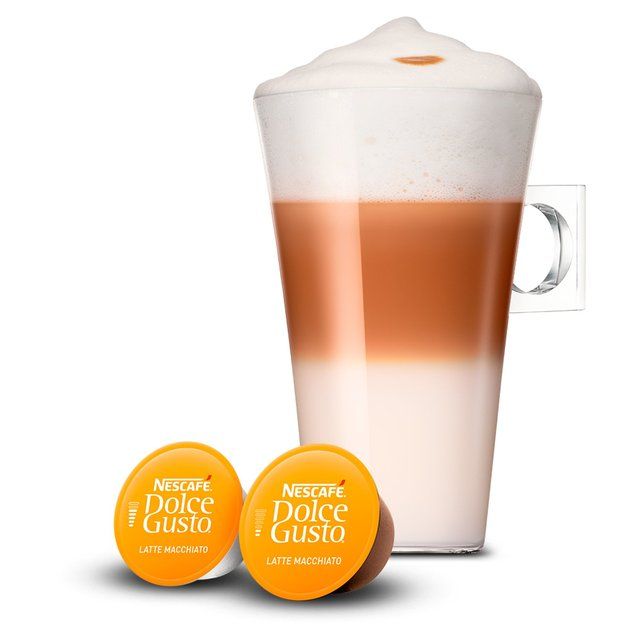 Nescafe Dolce Gusto Latte Macchiato Pods 8 per pack