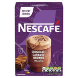 Nescafe Gold Frothy Coffee Chocolate Caramel Brownie Iced 7 sachets 6 x 149g