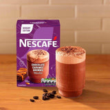 Nescafe Gold Frothy Coffee Chocolate Caramel Brownie Iced 7 sachets 6 x 149g