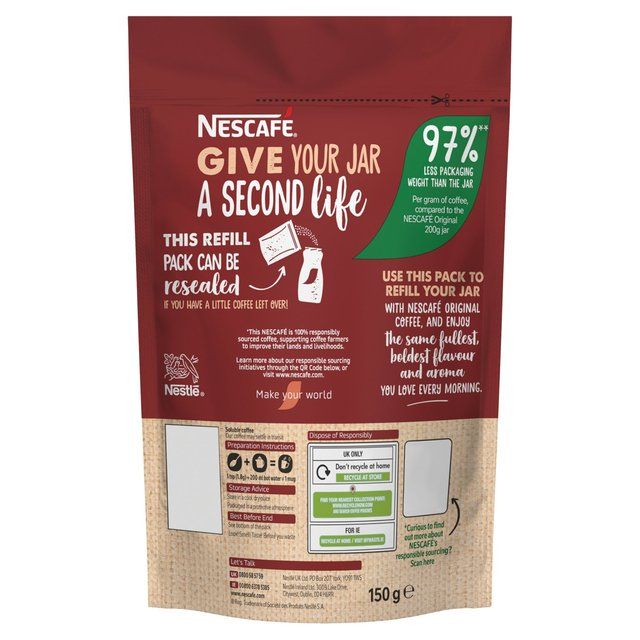 Nescafe Original Refill 150g