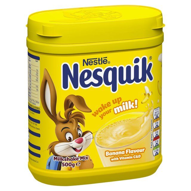 Nesquik Banana Milkshake Powder Tub 500g