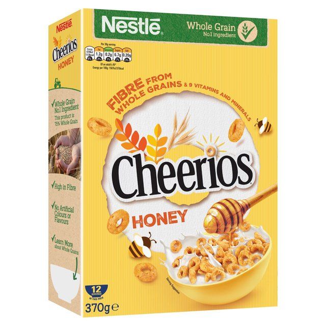 Nestle Cheerios Honey Cereal 370g