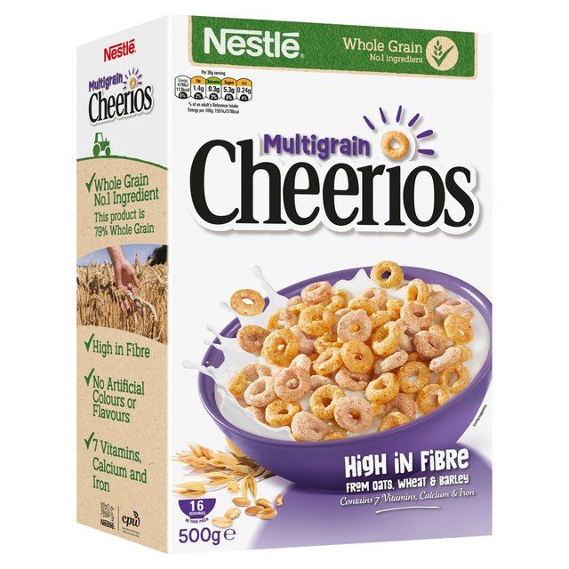 Nestle Cheerios Multigrain Cereal 500g