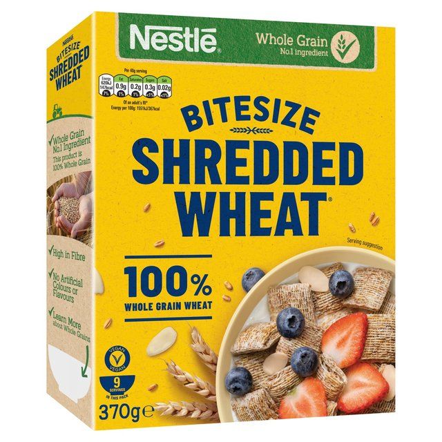 Nestle Shredded Wheat Bitesize Cereal 370g