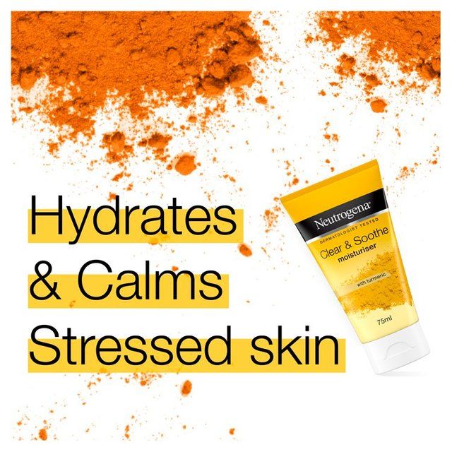 Neutrogena Clear and Soothe Oil-Free Gel Moisturiser 75ml