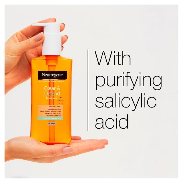 Neutrogena Clear & Defend Facial Wash 200ml