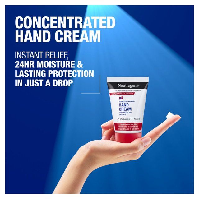 Neutrogena Concentrated Unscented Hand Cream 50ml