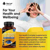 New Leaf Eye Health Complex - Lutein & Zeaxanthin + Vitamins