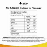 New Leaf Eye Health Complex - Lutein & Zeaxanthin + Vitamins