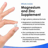 New Leaf Magnesium Supplements + Zinc 365 Tablets – Bones