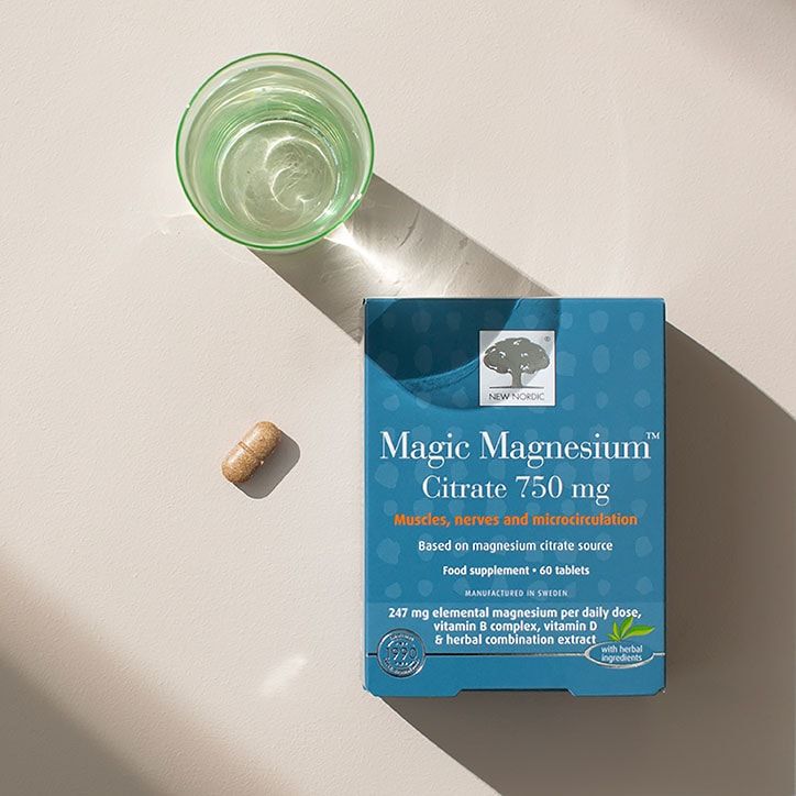 New Nordic Magic Magnesium Citrate 750mg 60 Tablets