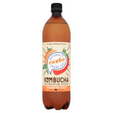 Nexba Kombucha Live Naturally Sugar Free Sparkling Probiotic Strawberry Peach 1L