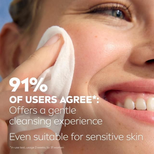 NIVEA Biodegradable Cleansing Face Wipes for Dry Skin 25 per pack