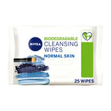 NIVEA Biodegradable Cleansing Wipes Normal Skin 25pc