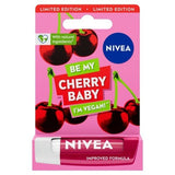 NIVEA Cherry Shine Lip Balm with Jojoba Oil 4.8g