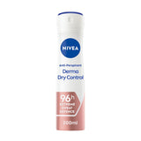 Nivea Derma Dry Control Antiperspirant 96h Deodorant Spray