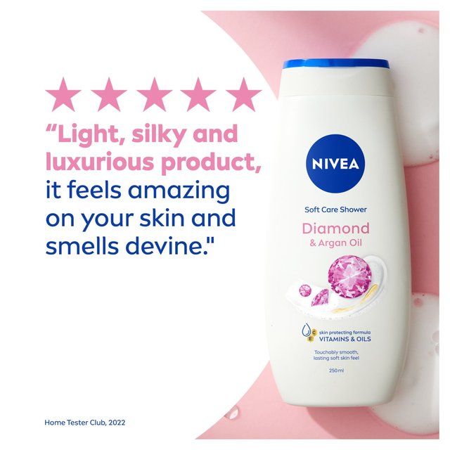 NIVEA Diamond & Argan Oil Shower Cream 250ml