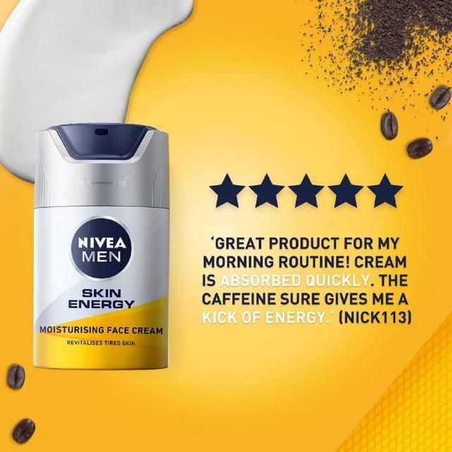 NIVEA MEN Active Energy Skin Revitaliser Face Cream 50ml
