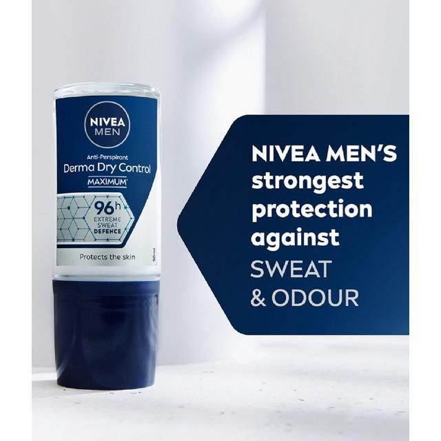 NIVEA MEN Derma Control Maximum Protection Anti-Perspirant Roll-on 50ml