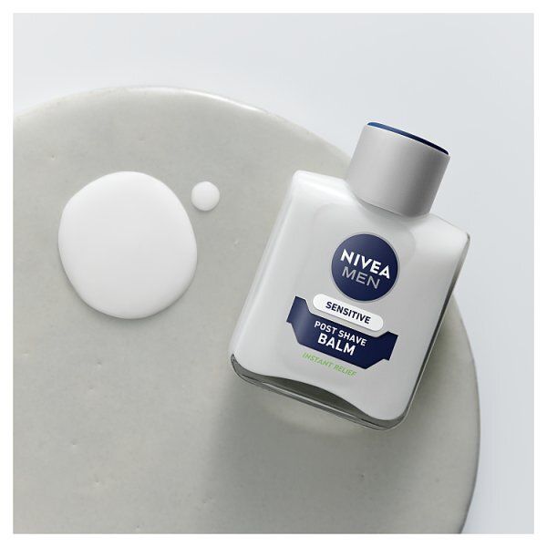 NIVEA MEN Sensitive Post Shave Balm with 0% Alcohol, 100ml