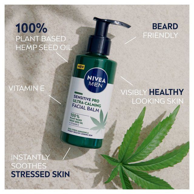 NIVEA MEN Sensitive Pro Ultra Calming After Shave Balm with Hemp Oil 150ml
