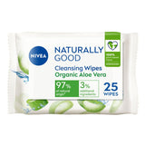 Nivea Naturally Good Radiance Biodegradable Cleansing Wipes