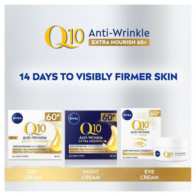 NIVEA Q10 Anti Wrinkle 60+ Eye Cream 15ml