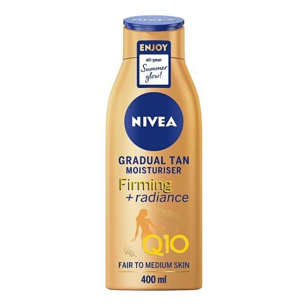 NIVEA Q10 Gradual Tan Body Lotion Fair to Medium Skin 400ml