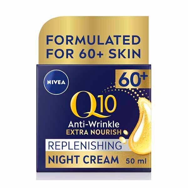 NIVEA Q10 Power 60+ Anti-Wrinkle Night Cream 50ml