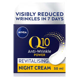 NIVEA Q10 Power Anti-Wrinkle + Firming Night Cream 50ml