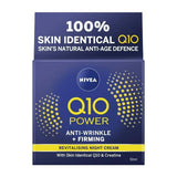 Nivea Q10 Power Anti Wrinkle Night Cream Moisturiser 50ml