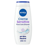 NIVEA Shower Cream Gel, Rich Moisture Sensitive, 250ml
