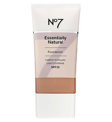 No7 Essentially Natural Foundation SPF15 40ml wheat