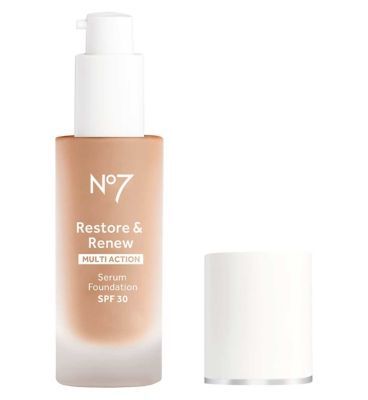 No7 Restore & Renew Serum Foundation 30ml SPF 30