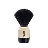 Nom MARTEN Vegan Fibre Shaving Brush in Grey Cream