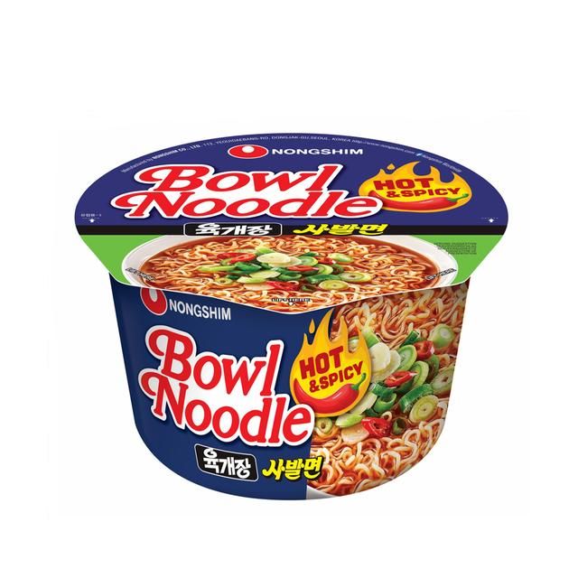 Nongshim Hot & Spicy Bowl Noodles 100g