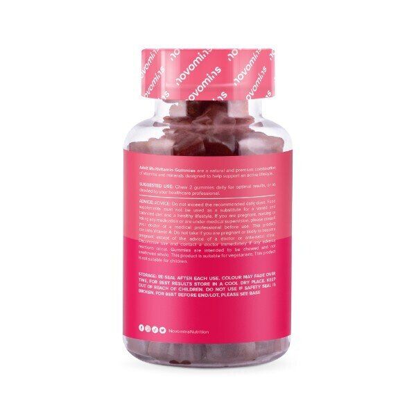 Novomins Adult Multivitamin - 60 Gummies