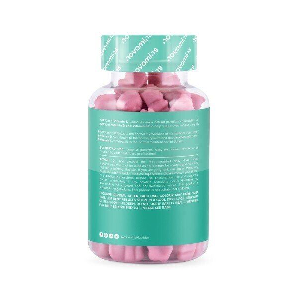 Novomins Calcium & Vitamin D - 60 Gummies