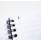 Nu Cloud A5 Black Wiro Notebook - 110 pgs