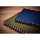 Nu Evolve Premium Navy B5 Wiro Notebook