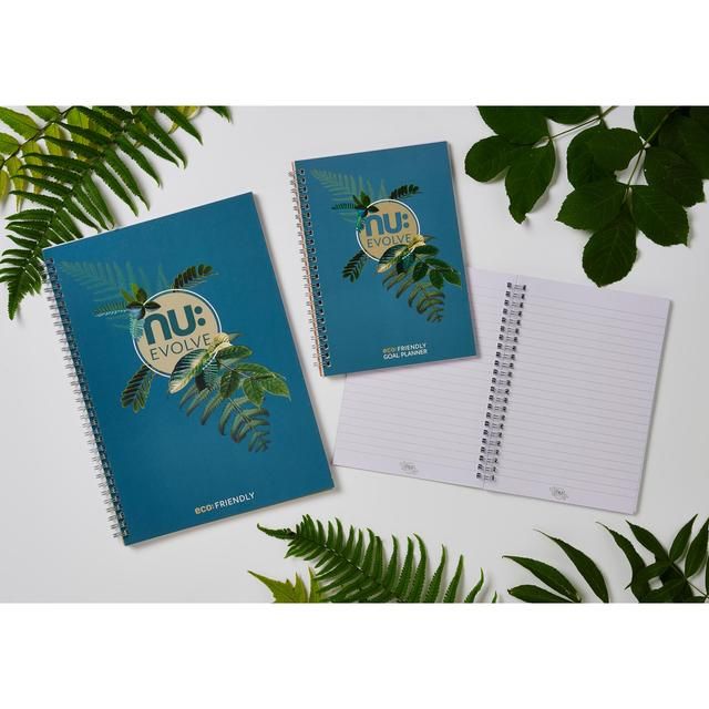 Nu Evolve Teal A4 Recycled Project Book - 150 pgs