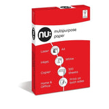 Nu Multipurpose A4 Printer Paper 70GSM 500 Sheets PEFC Certified 500 per pack
