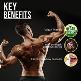 Nuke Nutrition Creatine Monohydrate Capsules 3000mg-120ct