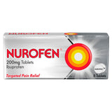 Nurofen Pain Relief 200mg Tablets Ibuprofen x8